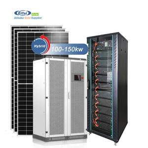 Eitai ระบบพลังงานแสงอาทิตย์300Kw 100Kw 50Kw 30Kw ระบบพลังงานแสงอาทิตย์สามเฟสอุตสาหกรรมพร้อมแบตเตอรี่เก็บ - Product Image 1