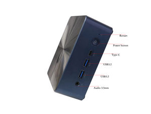 Mini <span class=keywords><strong>PC</strong></span> de bureau AI haute performance AMD R7 7840H MINI <span class=keywords><strong>PC</strong></span> pour le développement de la recherche en intelligence artificielle Nouveaux produits d'occasion - Product Image 2