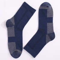 Chaussettes de sport en laine mérinos de haute qualité, design personnalisé, OEM, thermiques, douces, absorbant la transpiration, pour la randonnée, pour hommes et femmes, pour l'extérieur