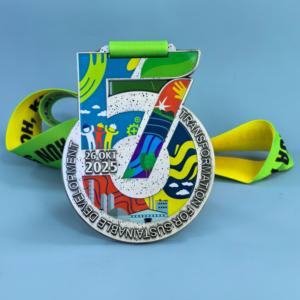 Medallas Deportivas Personalizadas en 3D <span class=keywords><strong>de</strong></span> Aleación <span class=keywords><strong>de</strong></span> Zinc con Diseño <span class=keywords><strong>de</strong></span> León, Premio <span class=keywords><strong>de</strong></span> Campeón <span class=keywords><strong>de</strong></span> Fútbol, Liga 2025, Patinaje sobre Ruedas, Medalla <span class=keywords><strong>de</strong></span> Metal - Product Image 1