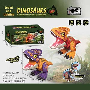 Juguete de Dinosaurio Eléctrico de Plástico Realista para Niños con Luces y Efectos de Sonido, Controlado por Botones, Regalo Educativo para Niños y Niñas - Product Image 6