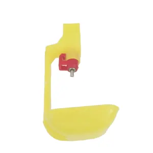 Plastic poultry drinkers high quality automatic nipple drinker for chicken cage in Angola