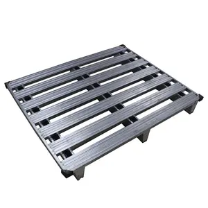 Steel Pallet for Sale 4 Way Factory Price 2000KG 1.2mx0.8m Euro Pallet 3~5 Years RAL COLOURS SL-PP021 Single Faced CN;GUA 4-way