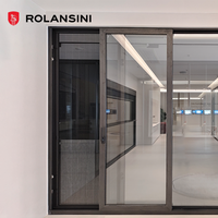 Ventanas Corredizas Japonesas Rolansini Modernas con Aislamiento Térmico, Doble Acristalamiento, Aluminio y Mosquitera Magnética