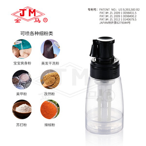 Atomizador de Polvo Jm Tipo Cónico para Polvo de Bebé y Cosméticos, Personalizable con Tapa de Rosca - Product Image 4