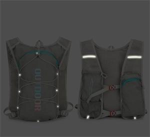 Hafif Trail nemlendirici yelek paketi bisiklet su torbası marathwomen koşu yarışı sırt çantası kadınlar ve erkekler için yansıtıcı şerit ile - Product Image 6