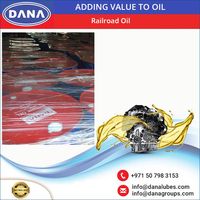 Huile moteur DANA LUBES certifiée SAE pour moteurs diesel de trains et de voies ferrées, composition générale, type d'huile de base adhésive