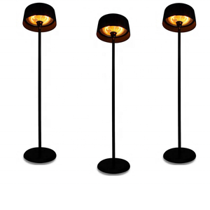 Pemanas teras berdiri bebas luar ruangan 1500W colokan Inggris pemanas listrik inframerah dengan perlindungan Tip-Over - Product Image 1