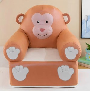 Çocuk Koltuğu Peluş Sevimli Yastık Araba Erkek Çocuk Konforu Su Geçirmez Özel Bebek Koltuğu Kılıfı Dolgulu - Product Image 6