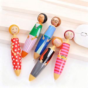 <b>Creative</b> Doll Promotion Kawaii Plastic Ballpoint High Quality Signature Pen Gel Pens Suitable <b>Gifts</b> for Student and Children - Product Image 3