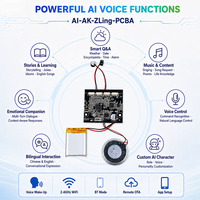 Jouet Compagnon IA Personnalisé avec WiFi, BLE, Conversation LLM, Double Microphones, Conception Économe en Énergie et Prise en Charge de la Production en Série