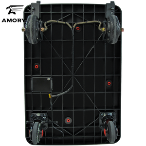 รถเข็นแพลตฟอร์ม 300 กก. สำหรับงานหนัก รถเข็นคลังสินค้า อุปกรณ์โลจิสติกส์ รถเข็นไฟฟ้า PLA300-DX-E-FYA - Product Image 5