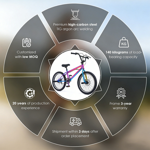 En stock usine Vélo <span class=keywords><strong>BMX</strong></span> de course 16 et 20 pouces pour adulte - Product Image 3