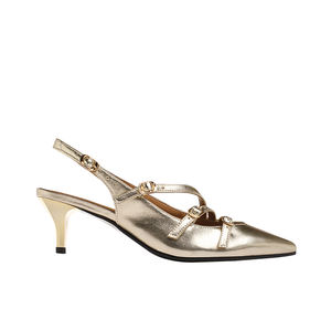 WETKISS all'ingrosso Sexy fibbia cinturino <span class=keywords><strong>bordeaux</strong></span> tacchi Slingbacks <span class=keywords><strong>scarpe</strong></span> da donna a punta tacchi bassi per donna Slingback Pump Shoes - Product Image 4