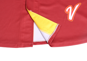 Logotipo personalizado OEM y ODM amarillo <span class=keywords><strong>azul</strong></span> béisbol Jersey adulto entrenamiento Jersey camisa de talla grande diseño creativo - Product Image 5