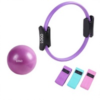 Kit d'accessoires de yoga et de pilates CZFIT modèle Y1251, 13 pièces, bande de résistance pour la remise en forme, entraînement à domicile, portable, antidérapant, en caoutchouc, pour tous les exercices de pilates