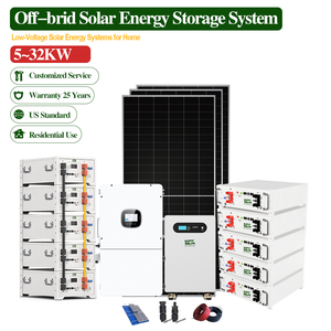 Sistema Completo de Energía Solar para Uso Doméstico de 3Kw, 10Kw, 15Kw, 20Kw, 30Kw, <span class=keywords><strong>80kw</strong></span>, 100kw, Sistema de Energía Solar Híbrido, Kits Solares con Panel Solar - Product Image 6