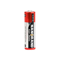 Nangrand Line Iec E91 3000mah 3x1.5v 1.5 Volt Lr6 No.5 Aa Taille Am3 1.5 v Piles super alcalines Pile sèche OEM Service 5 ans