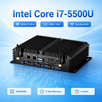 Intel Core I5-4200U Mini PC with Fanless Passive Cooling and MSATA SSD Slot, Industrial Mini Computer for Embedded Computing