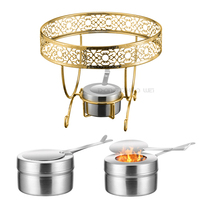 Goldener Abdeckdeckel für Chafing Dish, Gastronomiebedarf, Umweltfreundlicher Edelstahl-Speisenwärmer für Hochzeiten