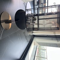 Table d'appoint transparente originale nordique, mini-meuble d'angle moderne populaire, table basse de luxe pour coin de canapé et salon