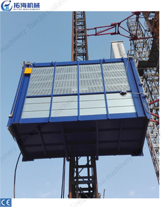 <span class=keywords><strong>Sc200</strong></span> <span class=keywords><strong>200</strong></span> Double cages ascenseur de levage de <span class=keywords><strong>construction</strong></span> de bâtiments de grande hauteur pour les matériaux - Product Image 5