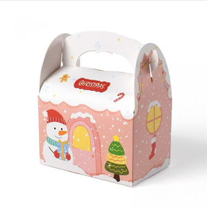 Scatola di pasticceria dolce per bambini pieghevole all'ingrosso <span class=keywords><strong>caramelle</strong></span> di <span class=keywords><strong>Halloween</strong></span> trattano scatole di torta di biscotti confezione scatola di carta regalo - Product Image 2