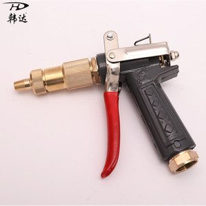 ปืนฉีดน้ำทองเหลือง HD รุ่น Heavy Duty ขนาดเกลียวใน 22 มม. แบบใช้มือ แรงดันสูง สำหรับล้างรถ รุ่น 55 58 - Product Image 1