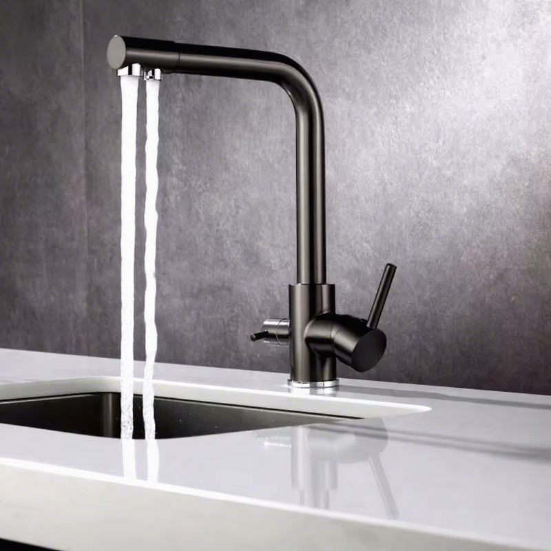 Grey Gun Kitchen PVD Drinking Water