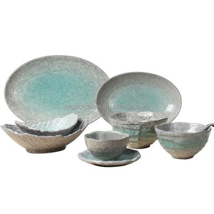Piatto in Gres per Ristoranti Giapponesi e Hotel, Ecologico, per Servire Insalata, Dessert e Cereali, Stile <span class=keywords><strong>Zen</strong></span> Asiatico, 5 Pollici - Product Image 6