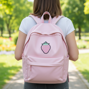 Patchs brodés personnalisés en gros, roses, à coudre ou à repasser, pour sacs à dos et vêtements <span class=keywords><strong>de</strong></span> filles - Product Image 6