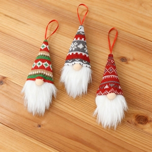 Juego de regalo de adorno de Gnomo de <span class=keywords><strong>Navidad</strong></span> de 3 figuras de estilo nórdico de punto listas <span class=keywords><strong>para</strong></span> dar como regalo de vacaciones acogedor - Product Image 6