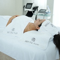 Ensembles de couvertures de table de Spa, ensembles de literie de Salon de beauté de haute qualité couverture de lit de Massage avec logo personnalisé 6 pièces
