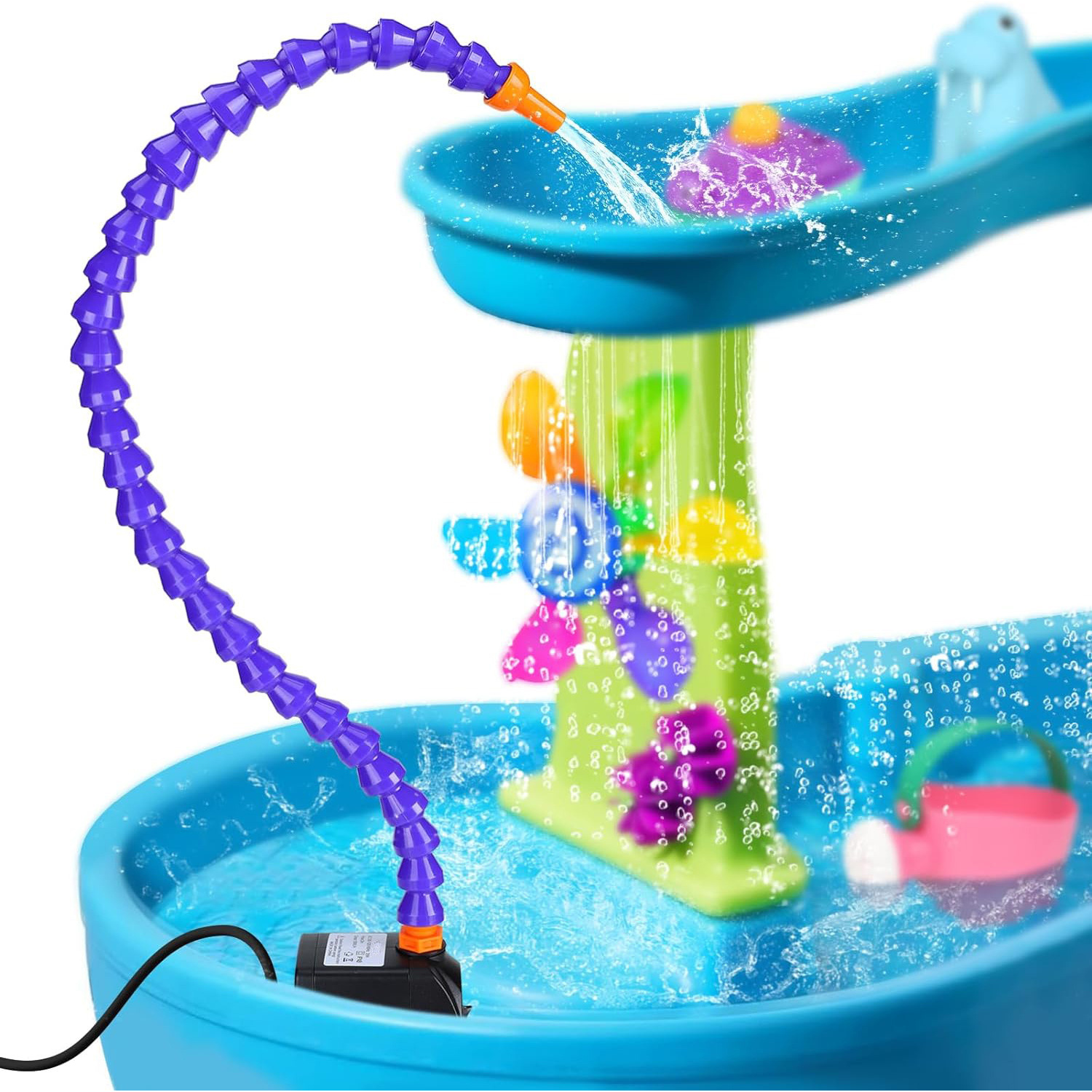 Tuyau universel à pulvérisation unique pour pompe à eau standard américaine à 3 broches, 18W