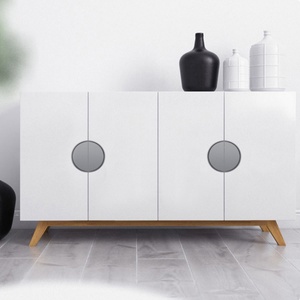 Gagang Kabinet Tersembunyi Modern Semi Bulat Tarik Emas Hitam Gaya Asia Baru untuk Perlengkapan Lemari Laci Gagang Tarik Slot Tersembunyi - Product Image 6