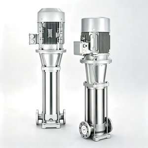 Bomba Centrífuga Vertical Multietapa Serie AS2 de SUOU para Sistemas de Refrigeración y Aire Acondicionado, Sistemas de Condensación y Torres de Refrigeración - Product Image 1