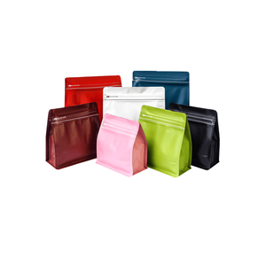 Pochette debout transparente personnalisée pour animaux de compagnie à huit joints latéraux 5kg sac alimentaire zip-lock portable pour riz et <span class=keywords><strong>farine</strong></span> de <span class=keywords><strong>millet</strong></span> sac cadeau à fermeture éclair - Product Image 2