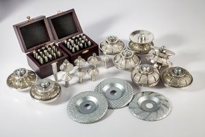 כלי שיוף, ליטוש וחריטה OEM ODM בעלי יעילות גבוהה, ראשי יהלום להרכבה, מקדחי חריטה באבן - Product Image 5