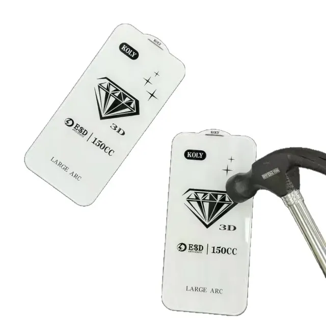Full Glue 9H Hardness Tempered Glass Screen Protector with Anti-Static HD Clear Film for 17 Pro/Max/Air