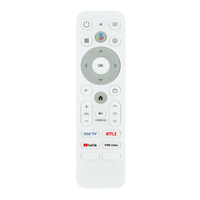 Télécommande IR RCU OEM ODM Hostrong pour Smart TV LED LCD Gtd, prise en charge de la personnalisation