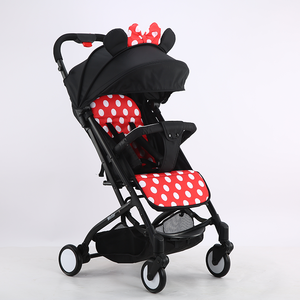 Landau léger pour bébé en lin Pas cher Buggy Carrier Walker Système de voyage pour enfants de 0 à 3 ans avec fonction assise <span class=keywords><strong>inclinable</strong></span> - Product Image 3