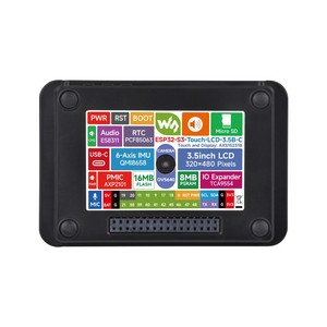 Kapazitive 3,5-Zoll-Entwicklungsplatine für <span class=keywords><strong>ESP32</strong></span>-S3 320x480 Pixel IPS-Panel 262K-Farb-Onboard-Kamera unterstützt Wi-Fi für Blueth 5 - Product Image 5