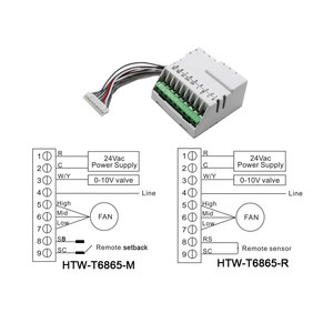 T6865 <span class=keywords><strong>climatiseur</strong></span> refroidissement chauffage régulateur de température 24V thermostat numérique chambre - Product Image 4