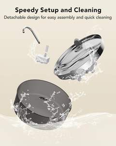 <span class=keywords><strong>Bebedero</strong></span> para Mascotas de Acero Inoxidable Ultrasilencioso de 7L/236oz/1.8Gal, Dispensador de Agua para Perros con Sistema de Multifiltración y <span class=keywords><strong>Grifo</strong></span> Automático - Product Image 6