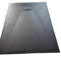 Piedra <span class=keywords><strong>de</strong></span> <span class=keywords><strong>pizarra</strong></span> reforzada con fibra, base <span class=keywords><strong>de</strong></span> <span class=keywords><strong>ducha</strong></span> smc glasstone, bandeja <span class=keywords><strong>de</strong></span> <span class=keywords><strong>ducha</strong></span> plana - Product Image 6