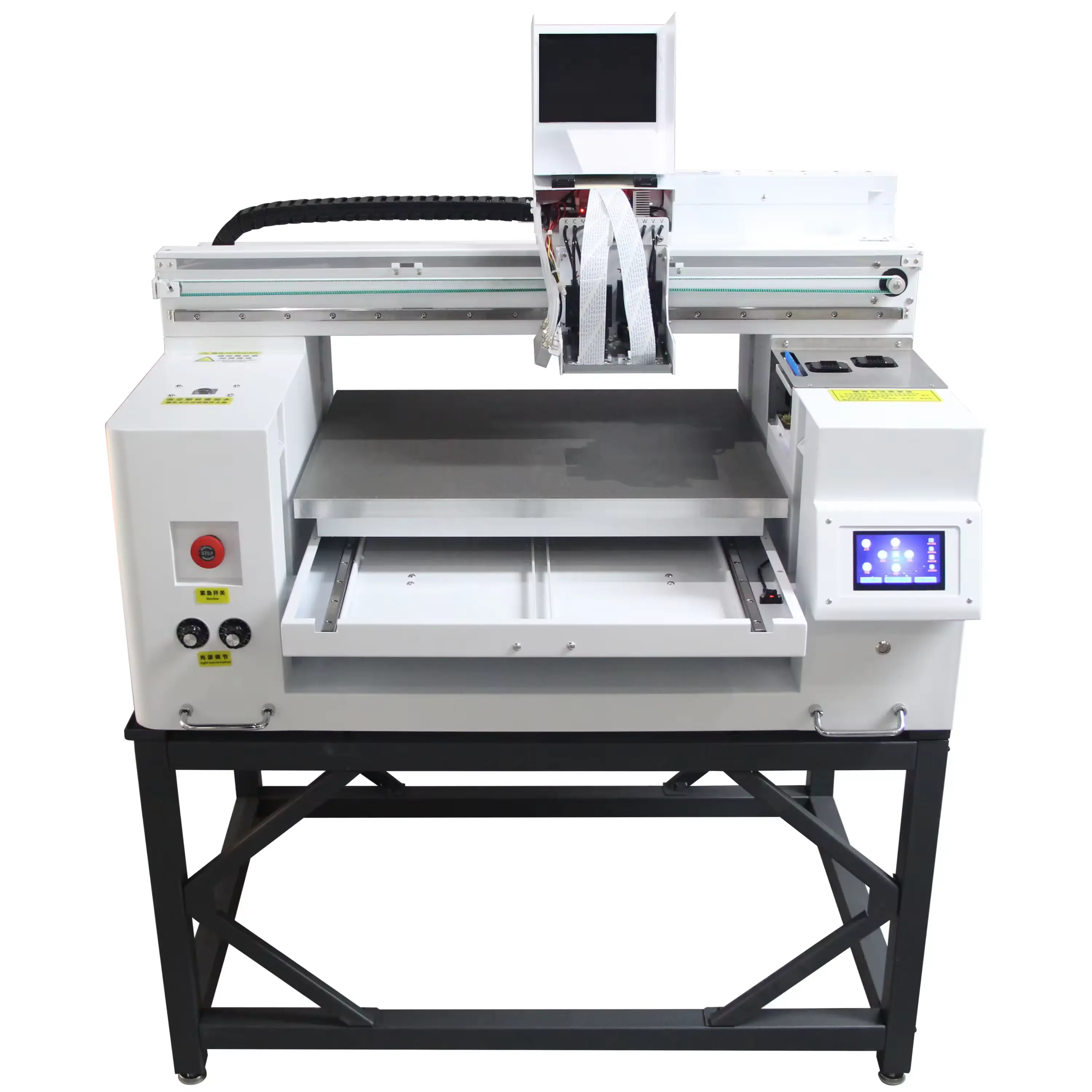מדפסת מיני DTF A1 6090 למדפסות הזרקת דיו לעסקים קטנים זמן חיים ארוך מדפסת uv שטוחה