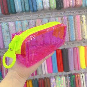 Astuccio Creativo del Produttore in PVC Trasparente con Cerniera Grande, Stile Semplice INS, Grande Capacità, Astuccio per Studenti Americani di Nicchia - Product Image 3