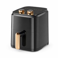Friteuse à air domestique silencieuse et innovante sans BPA avec fonction de décongélation et de rôtisserie, personnalisable avec logo, pour restaurants