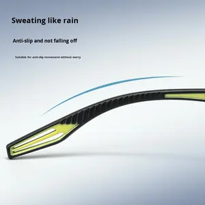 نظارات رياضية خفيفة للغاية بإطار ماسي نظارات كرة سلة آمنة مضادة للتصادم للرجال والطلاب بالجملة - Product Image 3