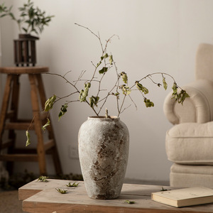 Jarrón de Cerámica Esmerilada Simple y Moderno a <span class=keywords><strong>Precio</strong></span> de Fábrica, Jarrón de Mesa Mate Rústico Ecológico B034 Hecho a Mano - Product Image 6